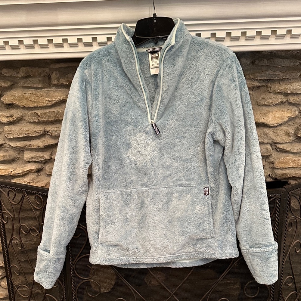 The North Face Women's Sky Blue Fleece Hoodie